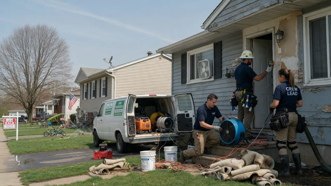 Flood Cleanup in Tyler Hill, PA near me