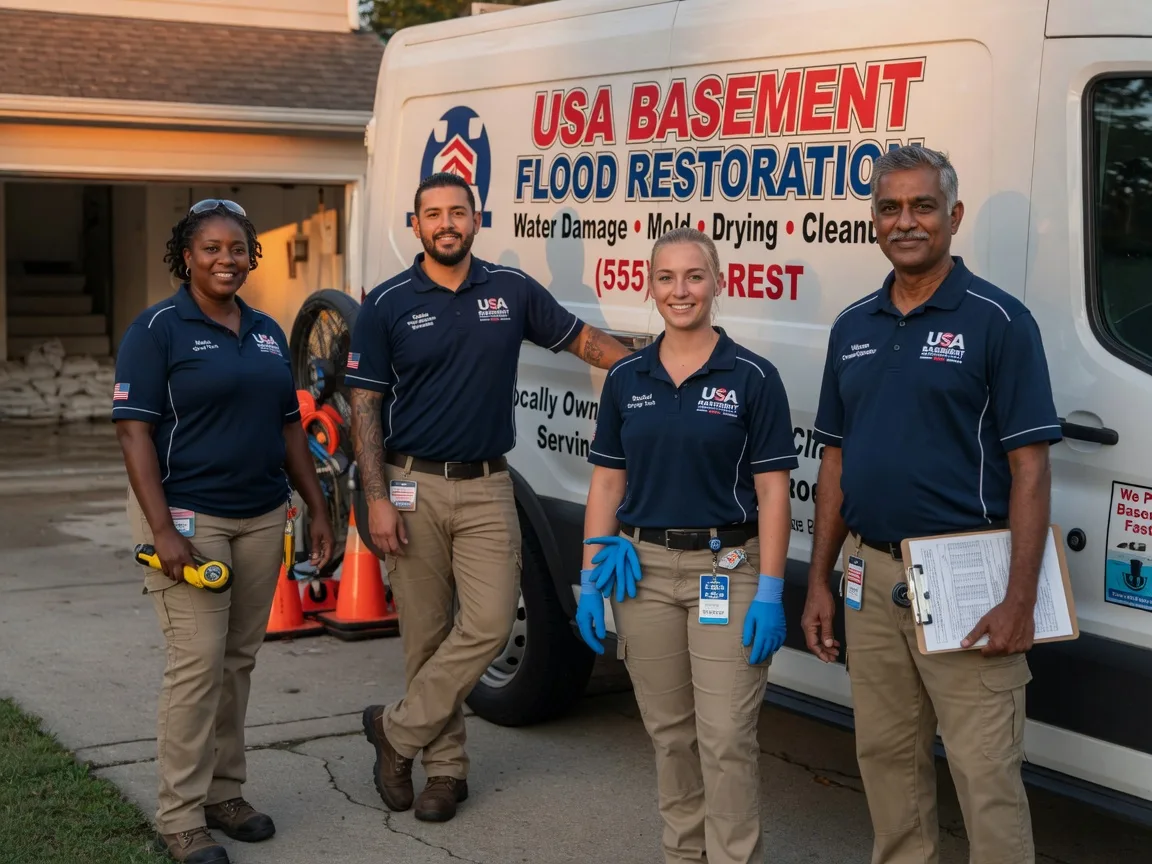 Basement Flood Cleanup company in Tyler Hill, PA